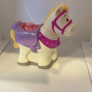 Frozen musical Purple and Pink Toy Horse